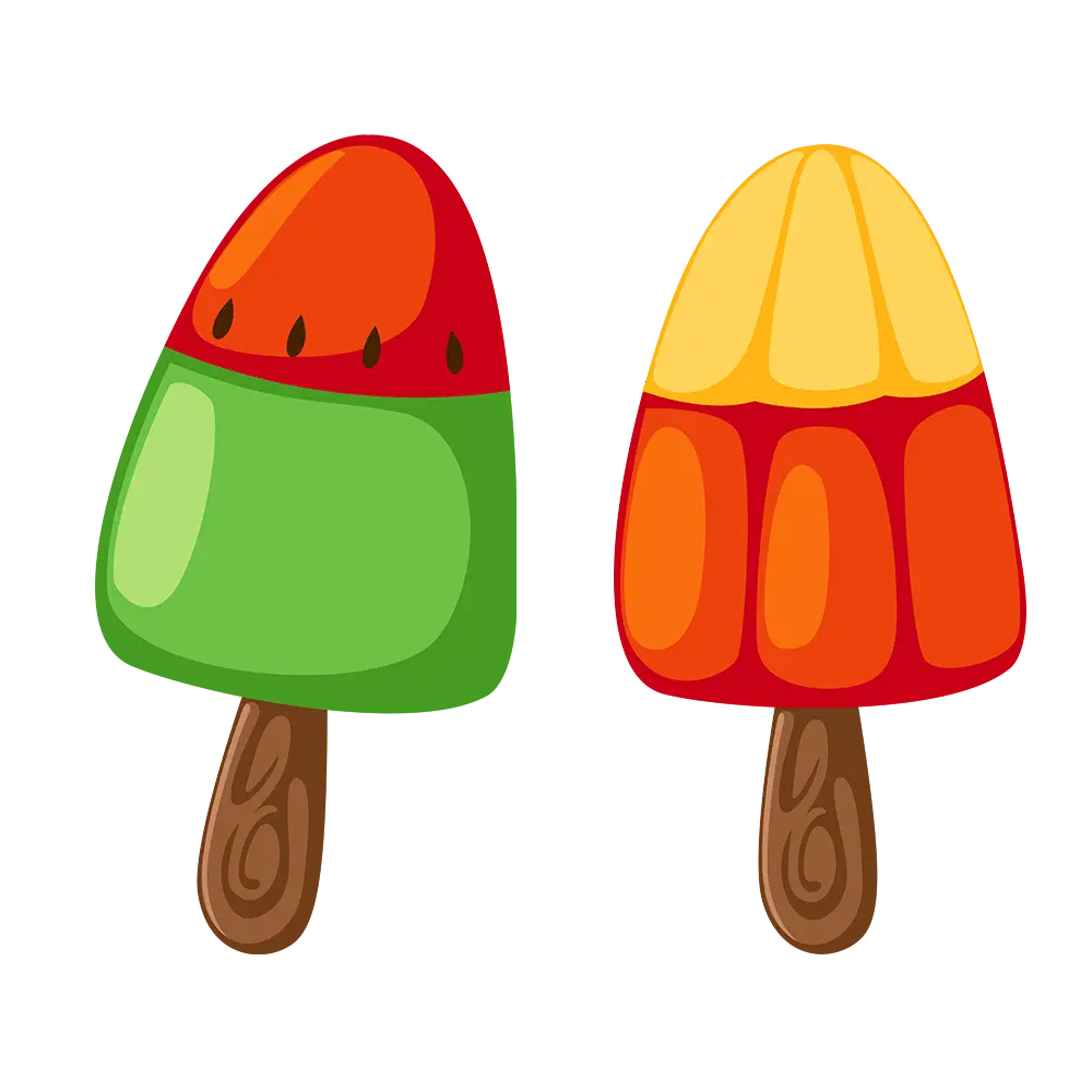 Colorful Popsicles