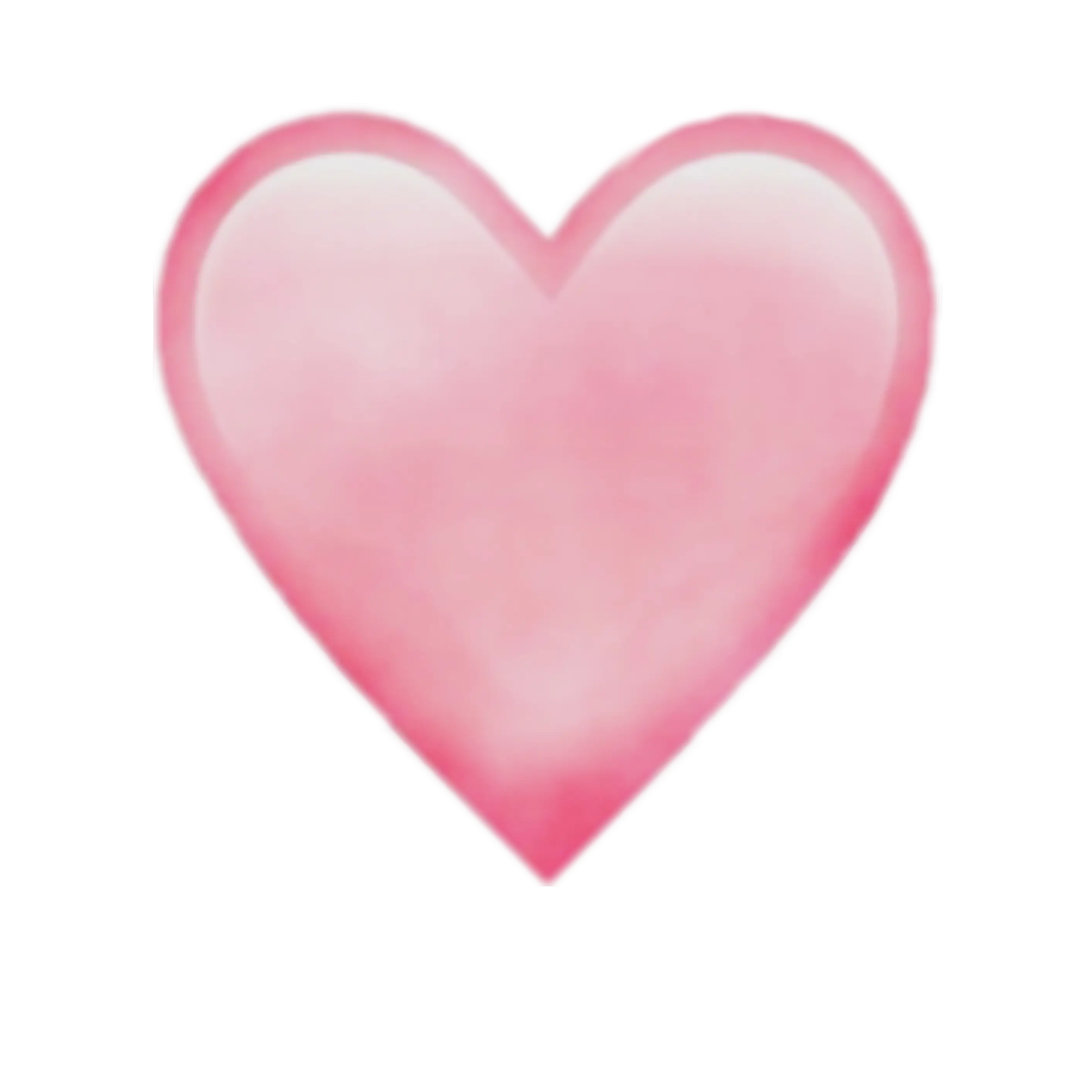 Pink Heart Icon for Love Representation