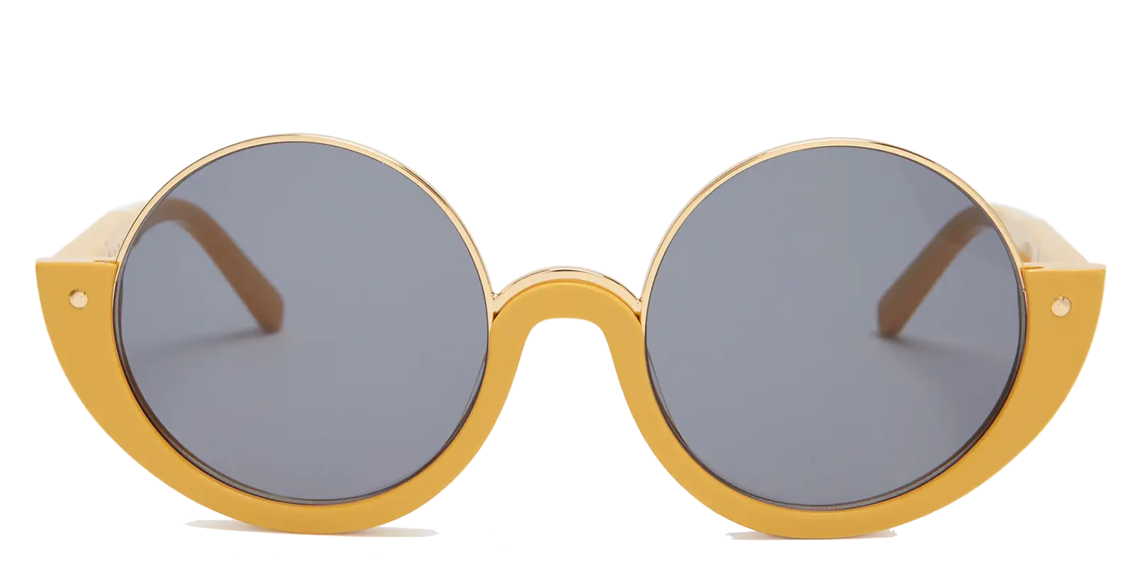 Yellow Round Sunglasses