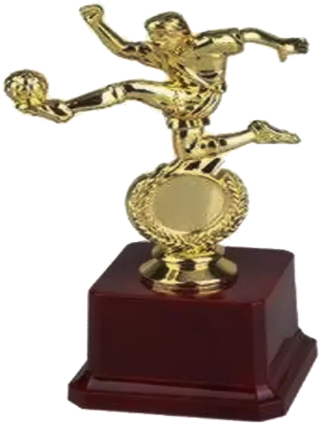 Golden Soccer Trophy