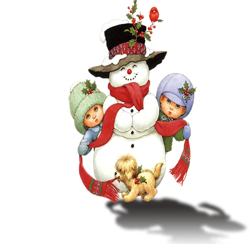 Snowman with Kids