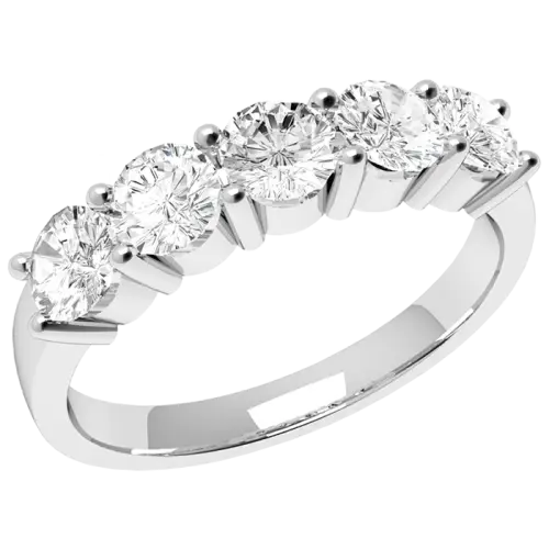 Diamond Ring with Sparkling Gems