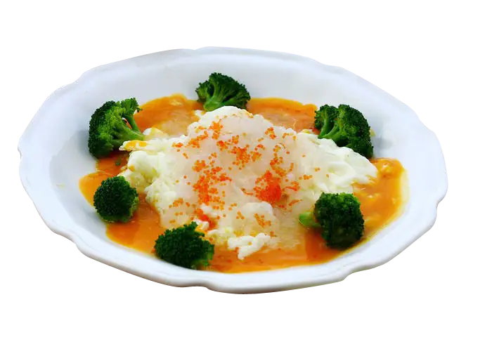 Delicious Rice with Broccoli and Sauce
