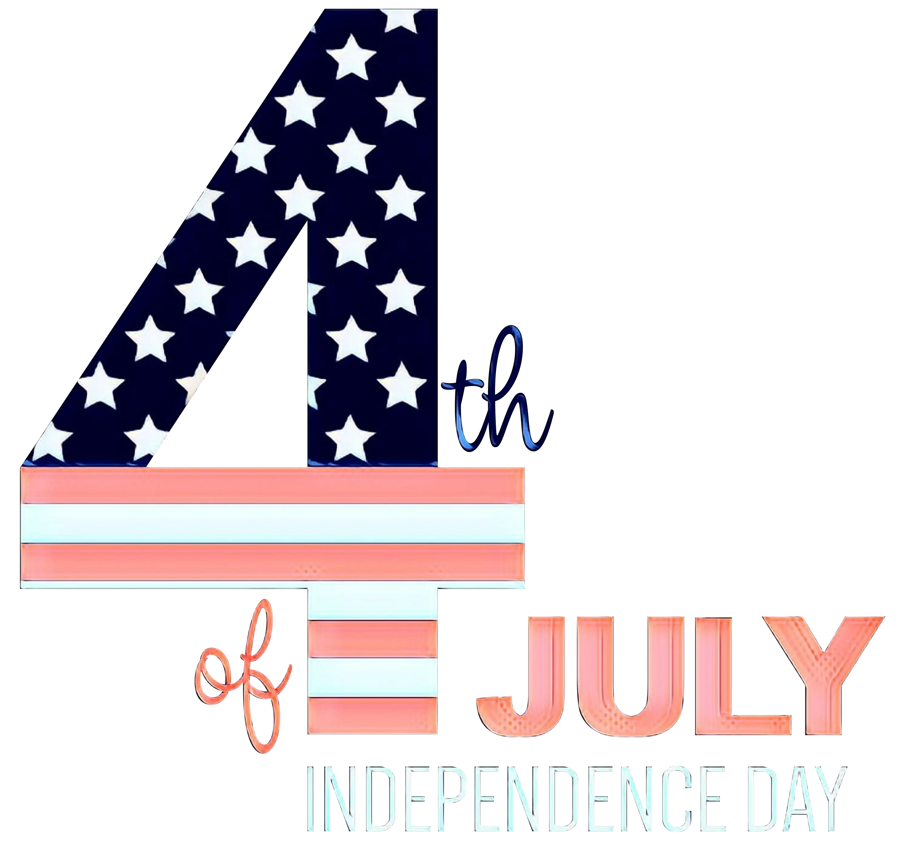 4th of July Patriotic Graphic Design