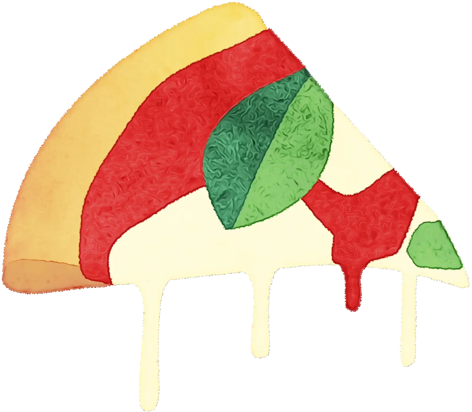 Delicious Pizza Slice with Vegetables