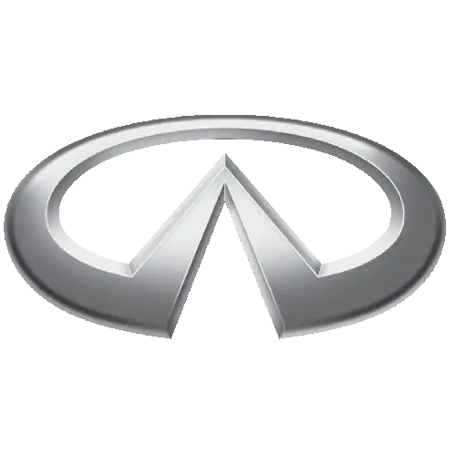 Silver Infiniti Logo Design
