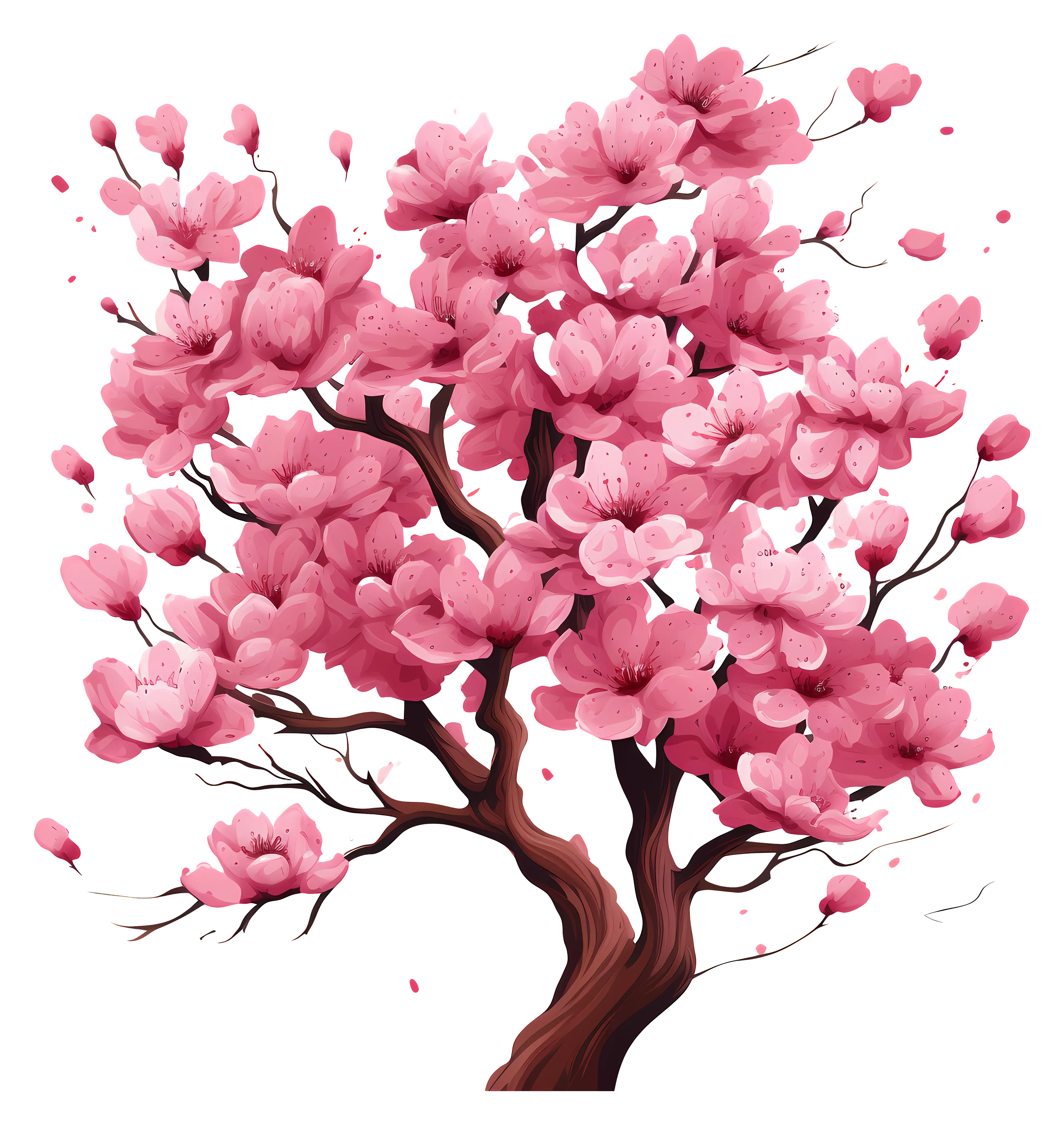Magnolia Tree in Bloom