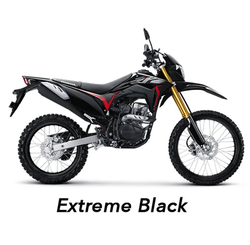 Extreme Black Motorcycle