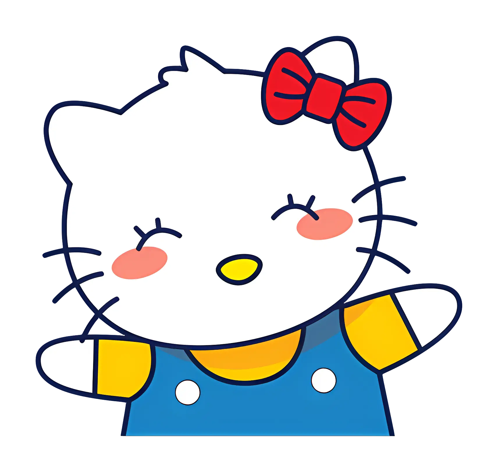Hello Kitty Character Illustration