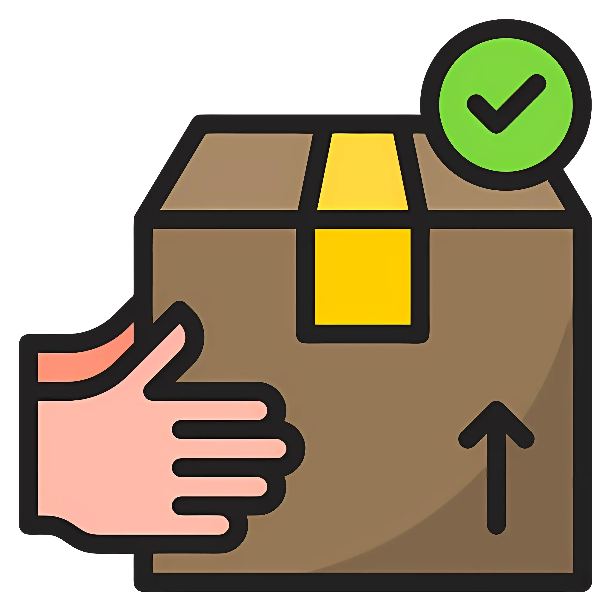 Package with Delivery Confirmation