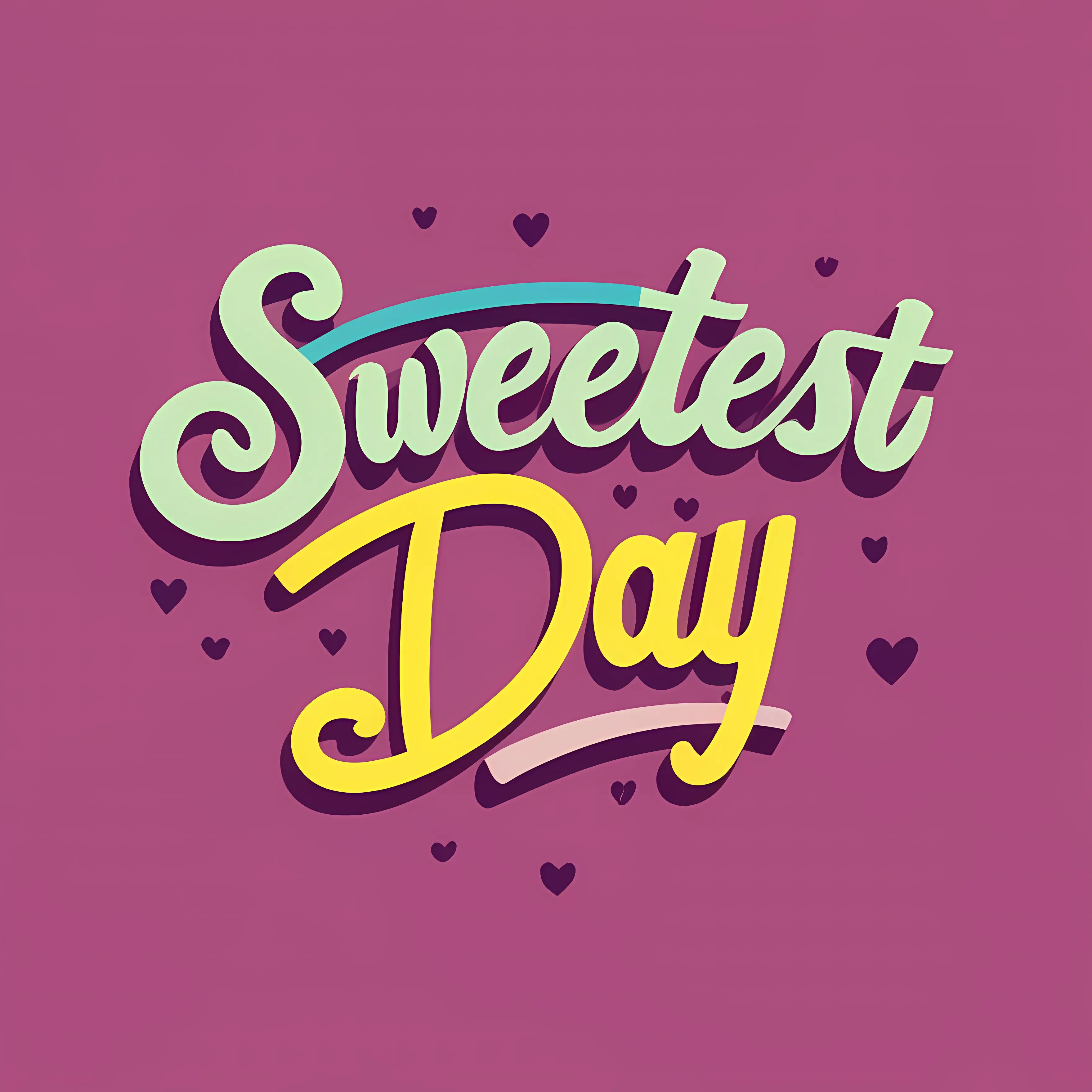 Sweetest Day Celebration Poster Design