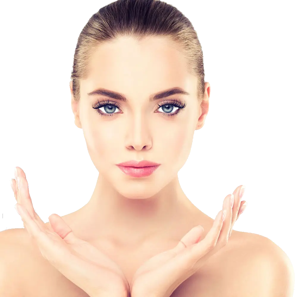 Portrait of a Woman with Serene Expression