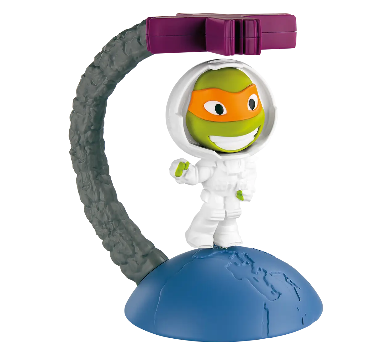 Cartoon Astronaut Turtle Figurine Toy