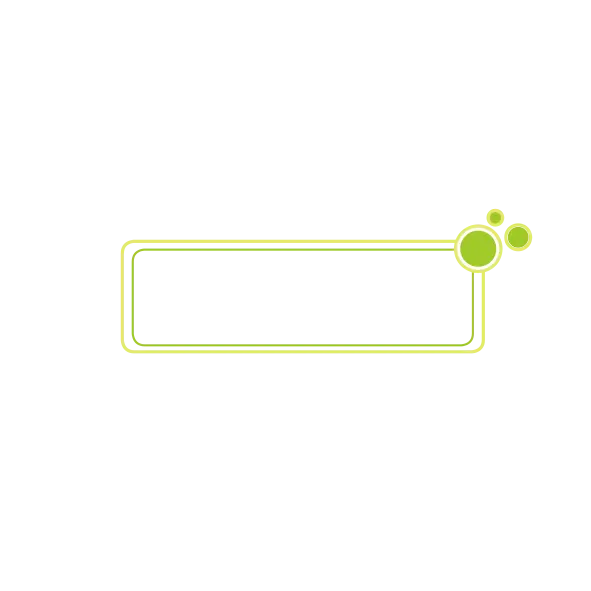 Green Rectangular Frame