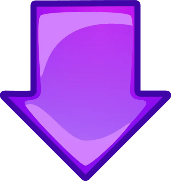Purple Down Arrow Symbol