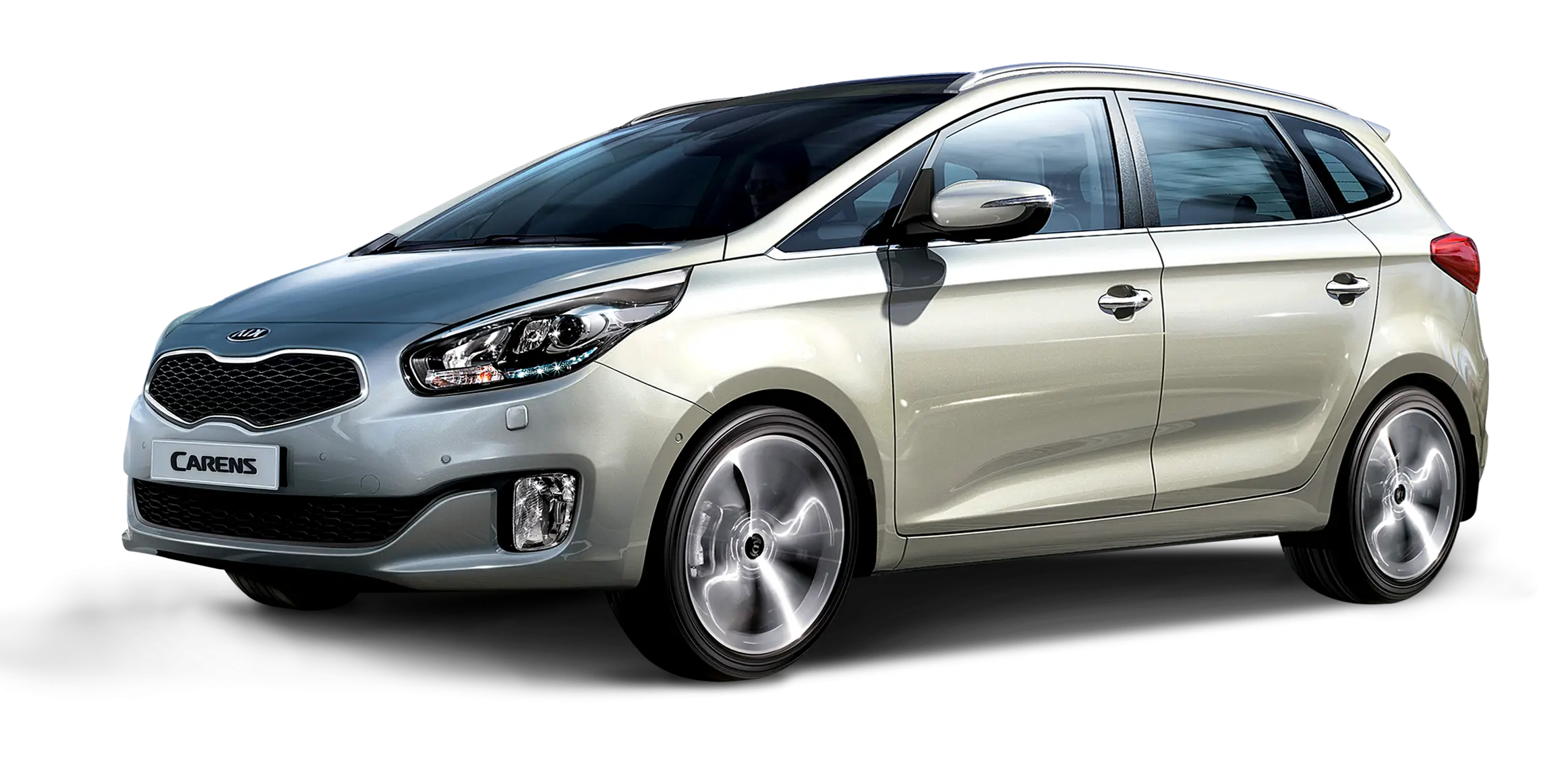 Silver Compact Car for Urban Travel