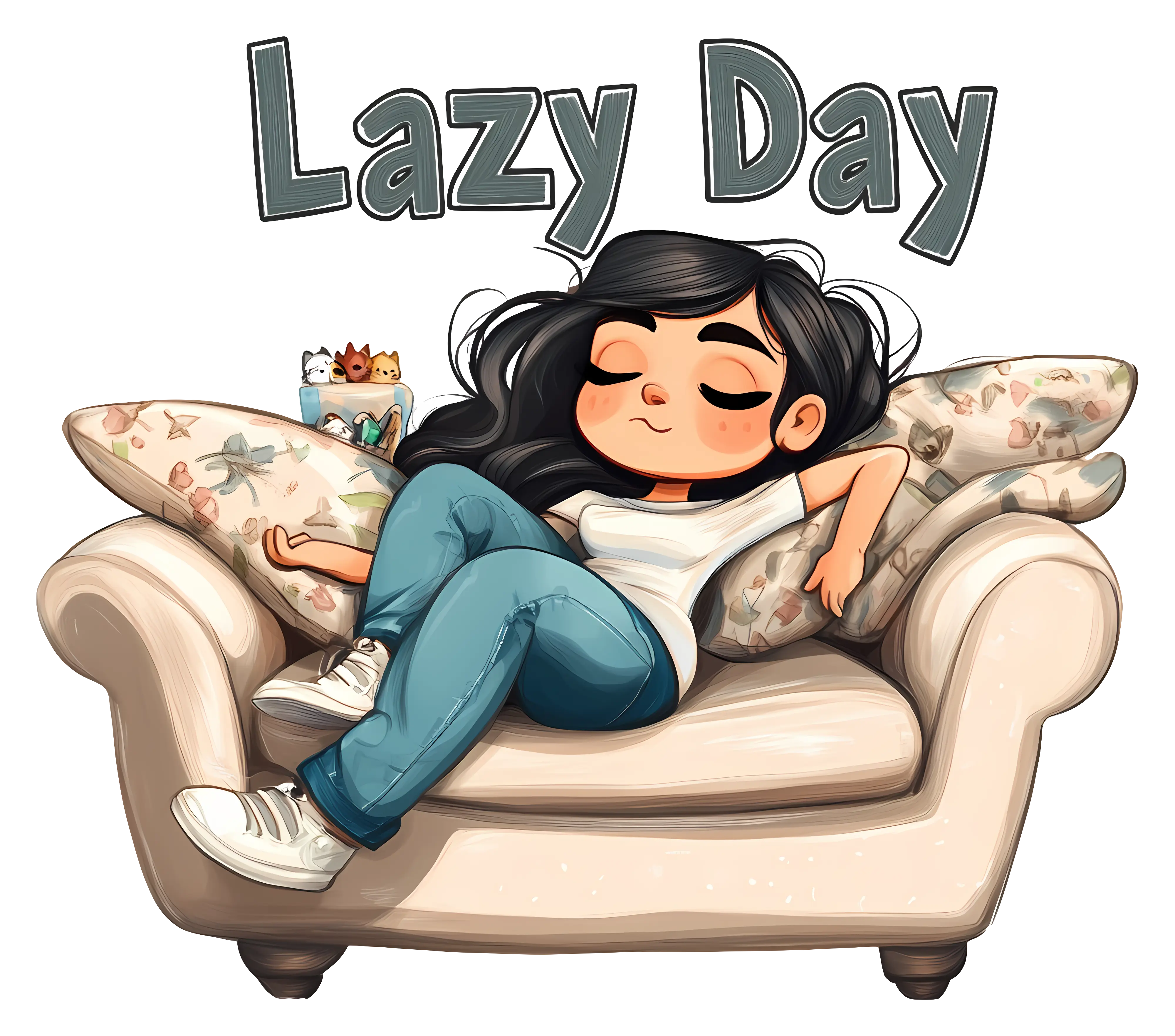 Lazy Day on the Couch