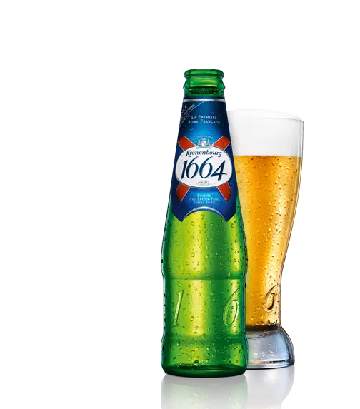 Beer Bottle and Glass