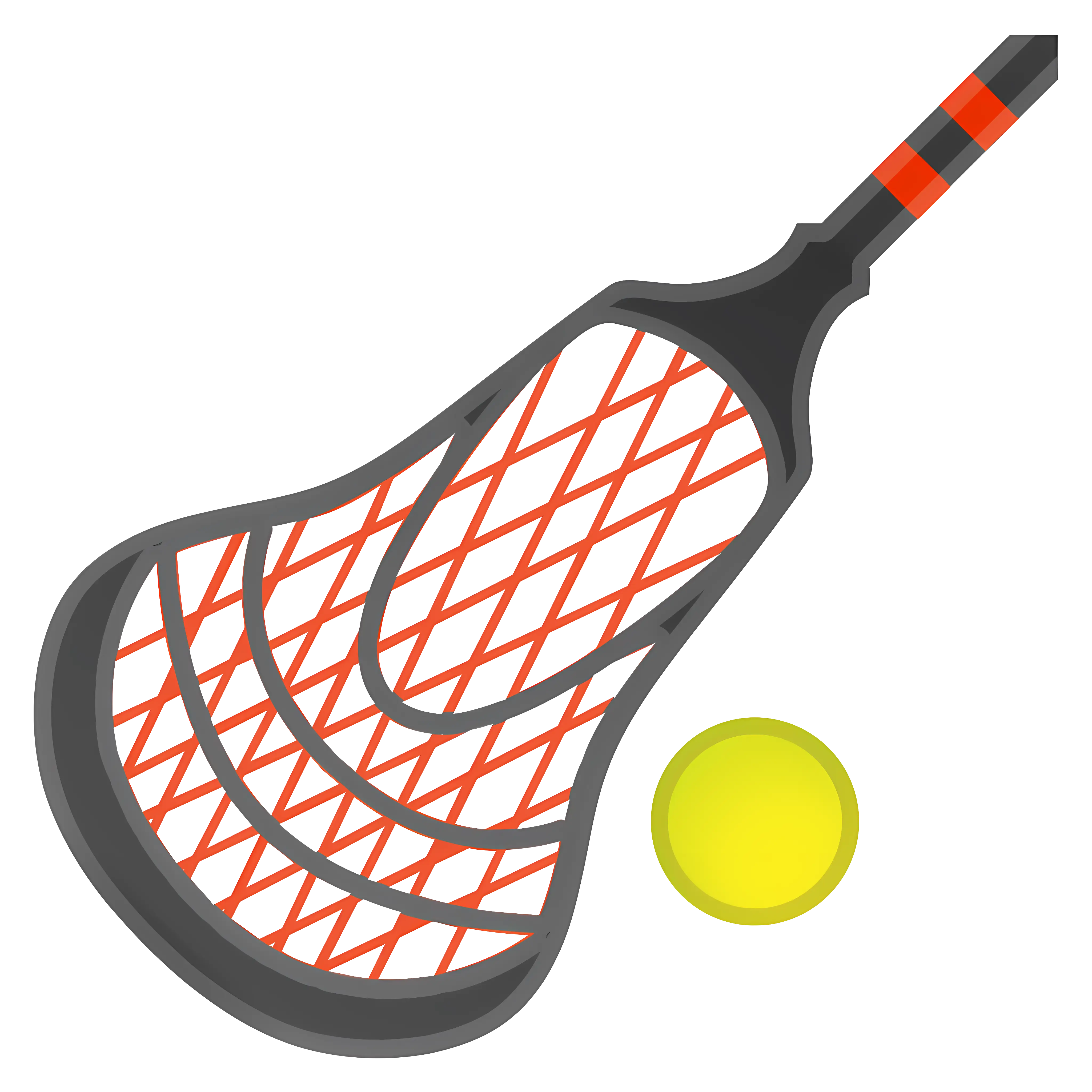 Tennis Racket and Ball