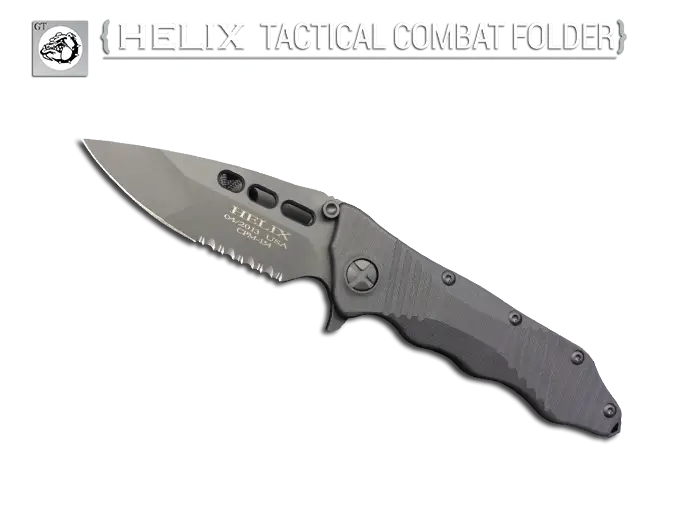 Helix Tactical Combat Folder Knife