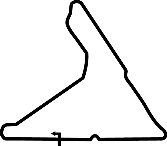 Black Racing Circuit Outline Design