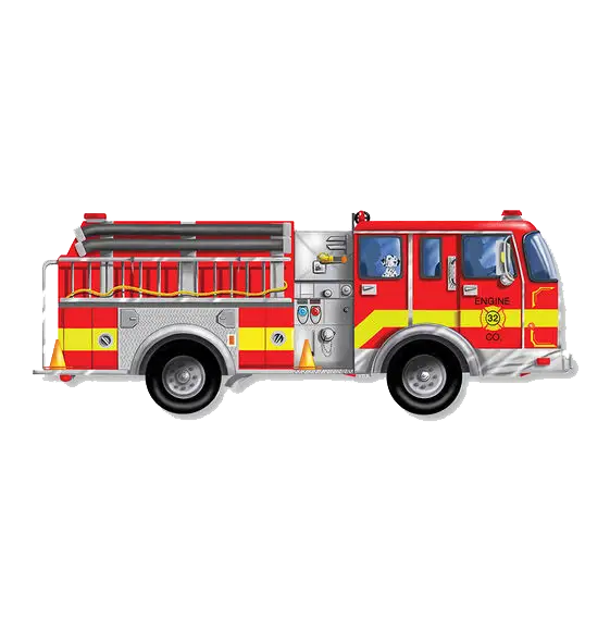 Red Fire Truck for Emergency Services
