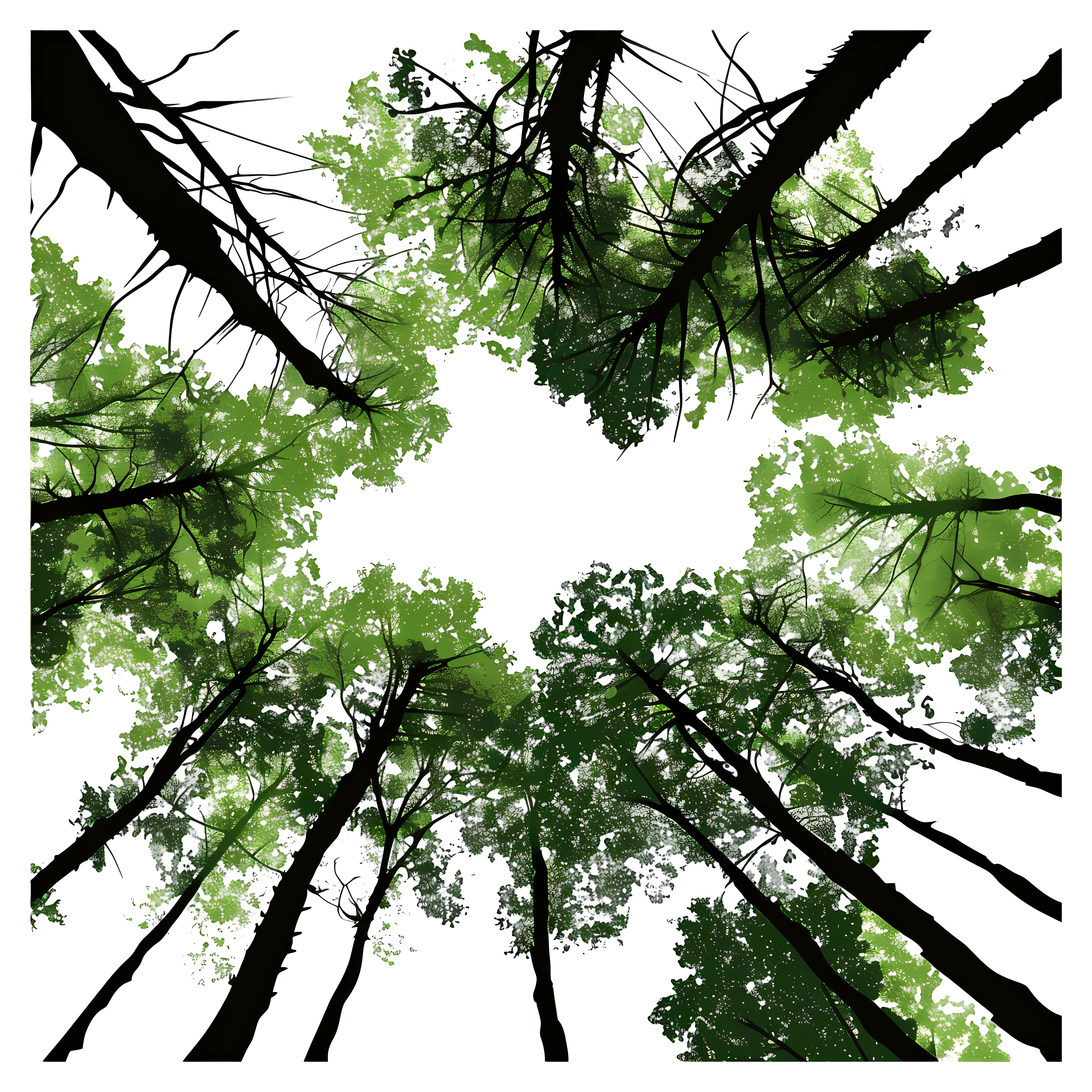 Tree Canopy from Below