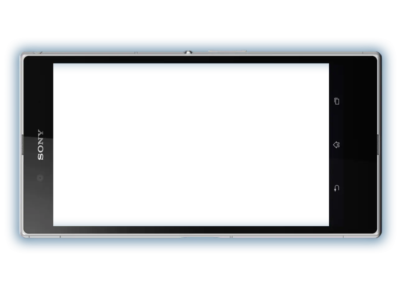 Smartphone Frame with Transparent Screen