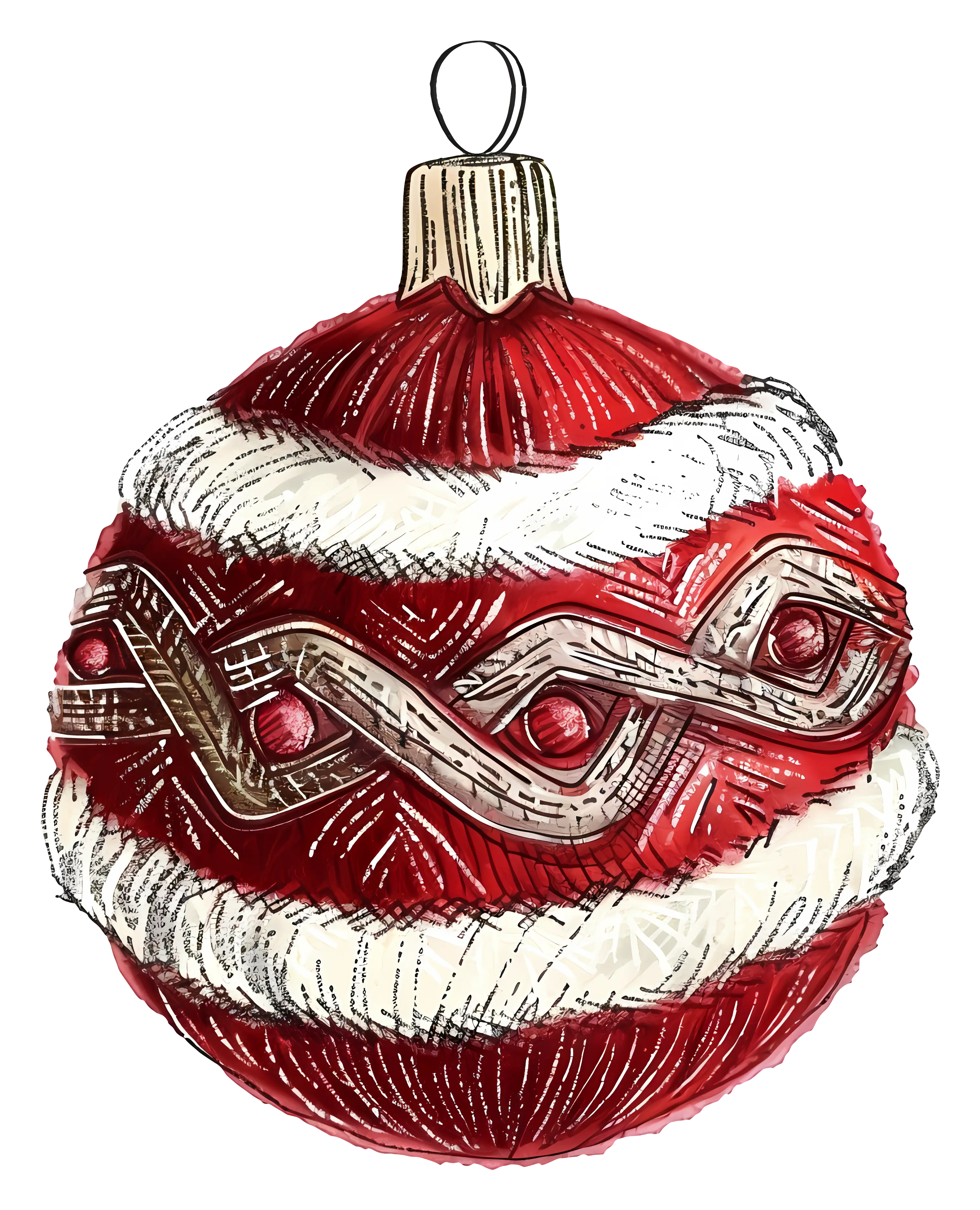 Red Christmas Ornament