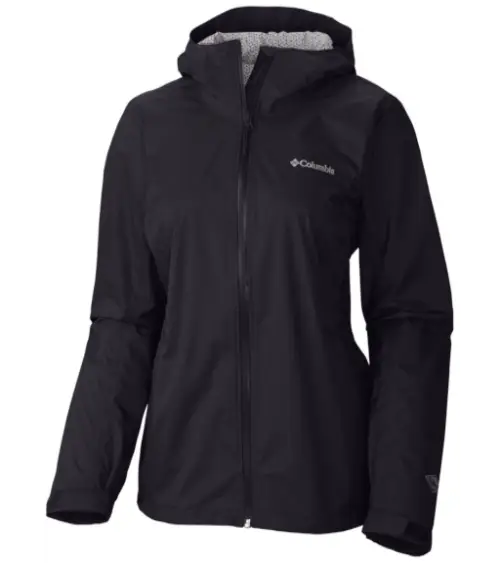 Black Hooded Jacket for Outdoor Activities