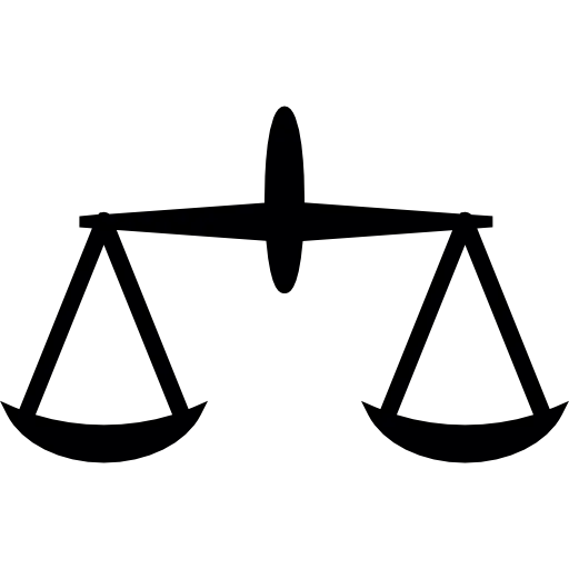 Black Scales Symbol