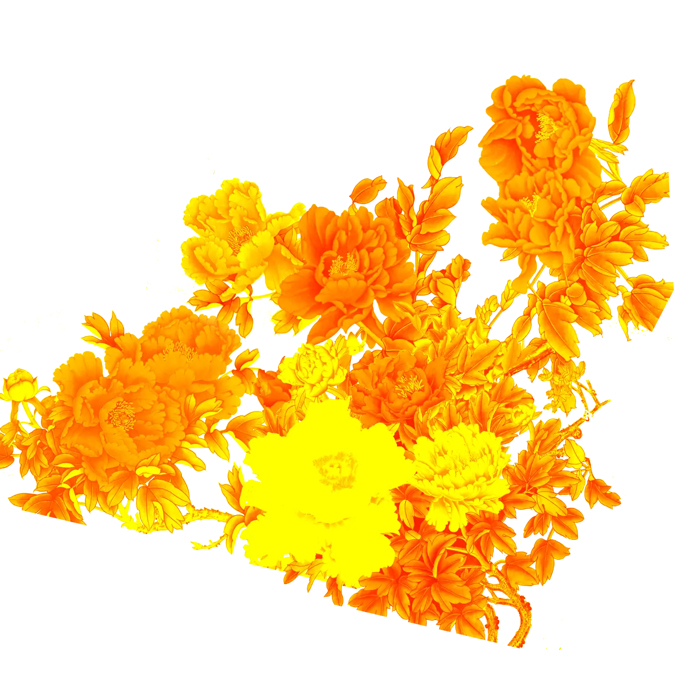 Bright Yellow Flowers Bouquet