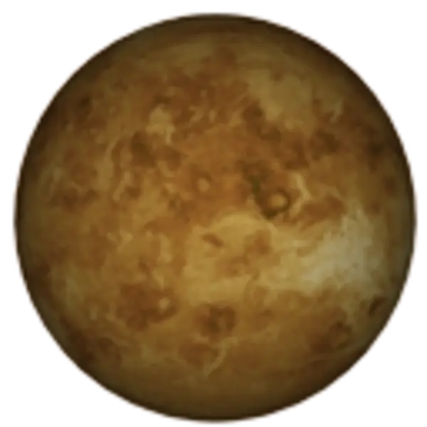 Brown Celestial Planet