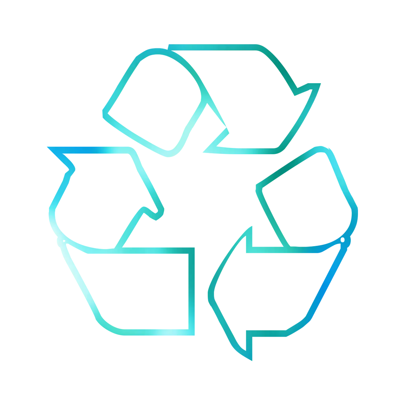 Recycling Symbol Logo Design