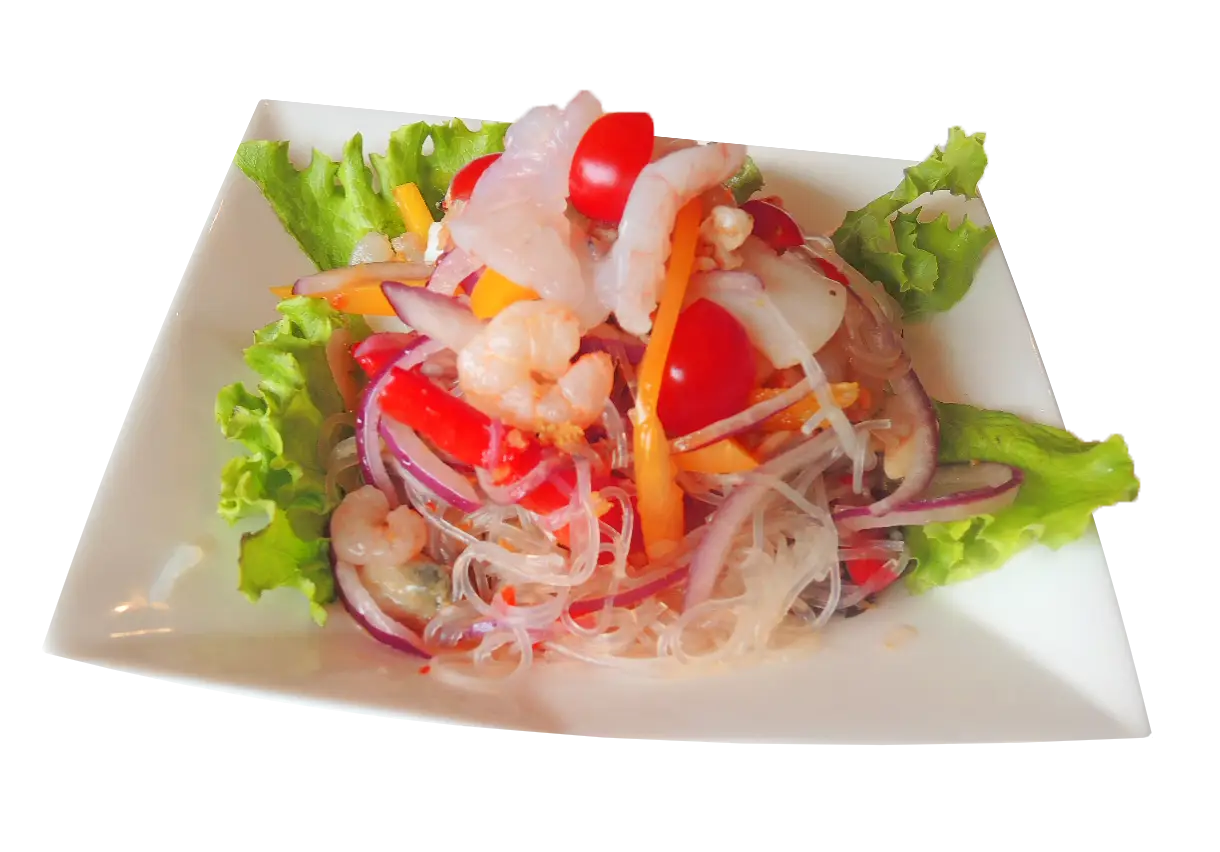 Seafood Salad with Vegetables