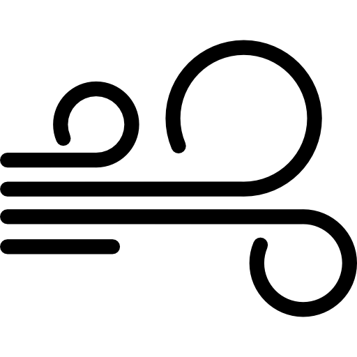 Simple Wind Icon Design