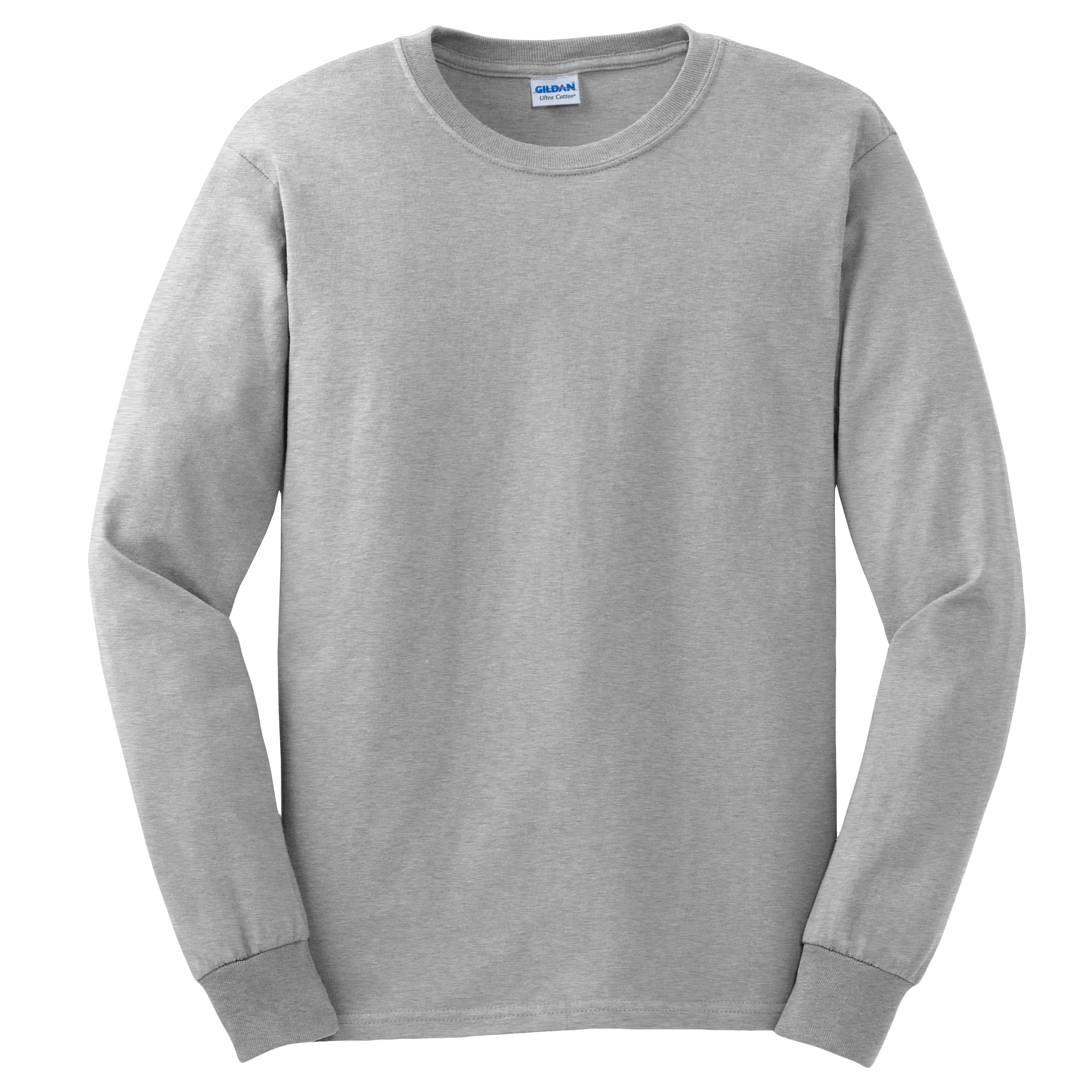 Grey Long-Sleeve Sweatshirt