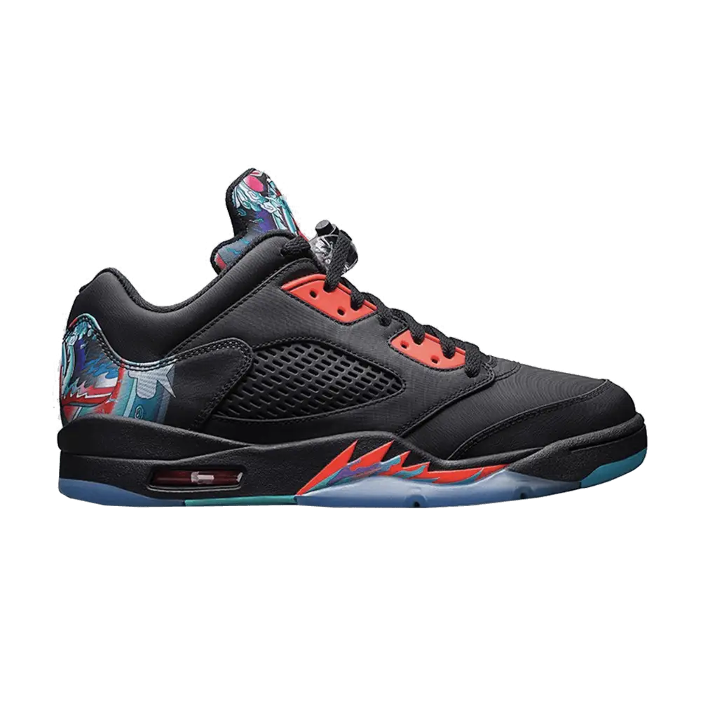 Black and Red Sporty Sneaker