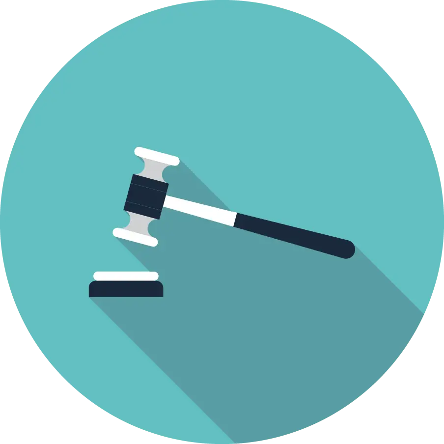 Gavel and Block Legal Icon