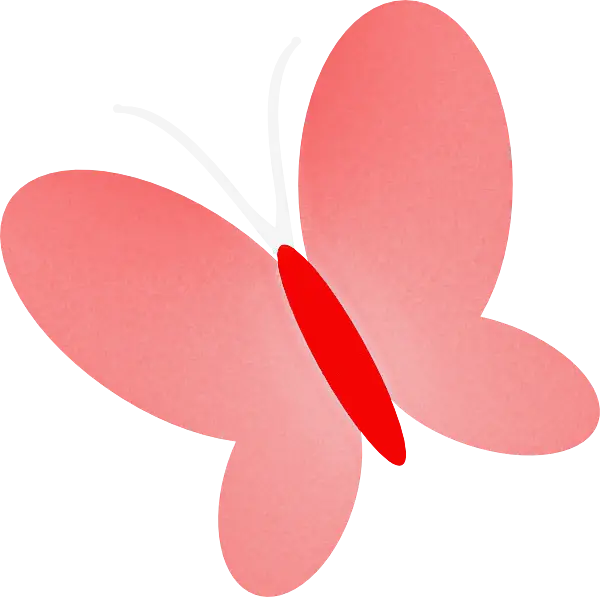 Pink Butterfly Illustration