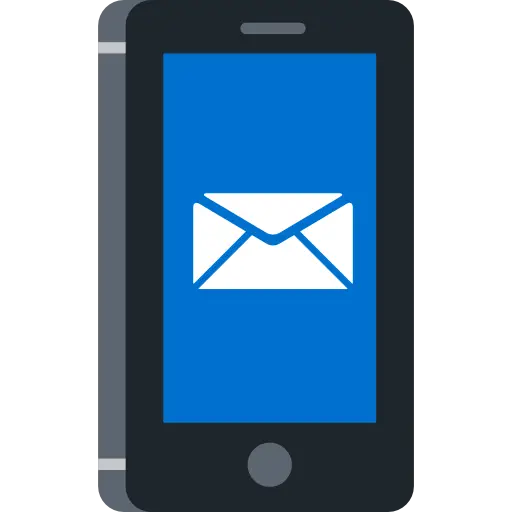 Smartphone with Email Icon