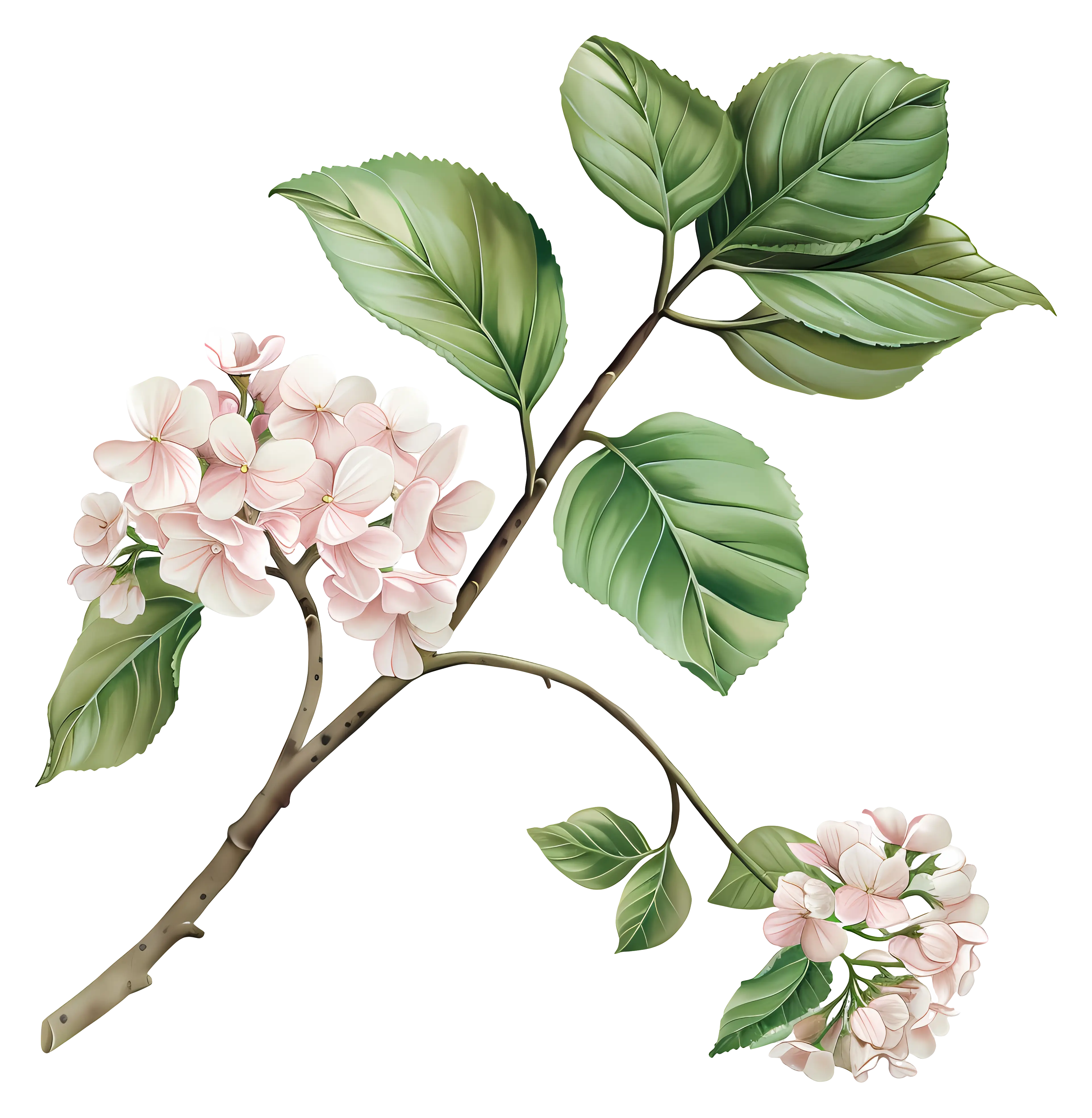 Flowering Branch Illustration