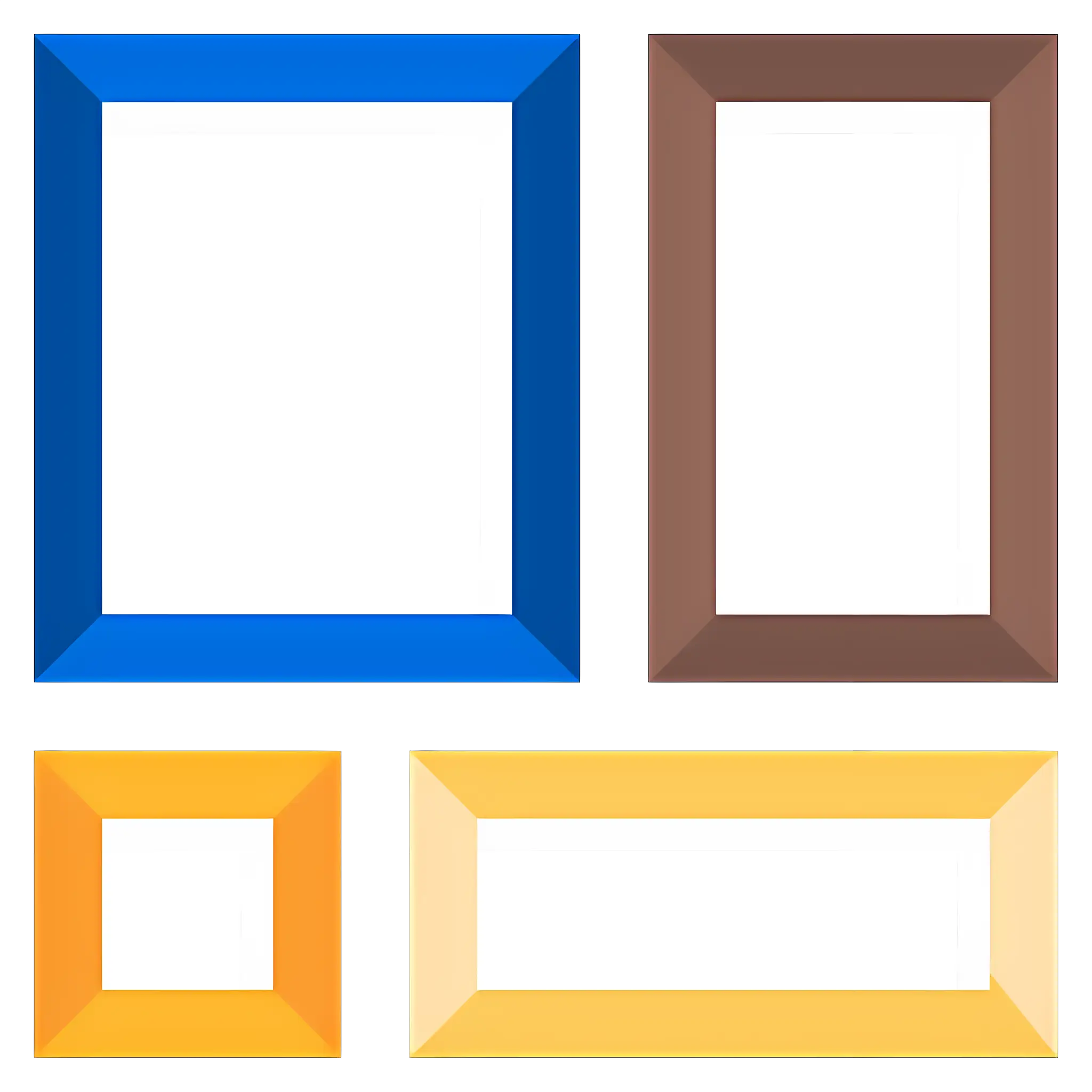 Colorful Picture Frames for Decoration