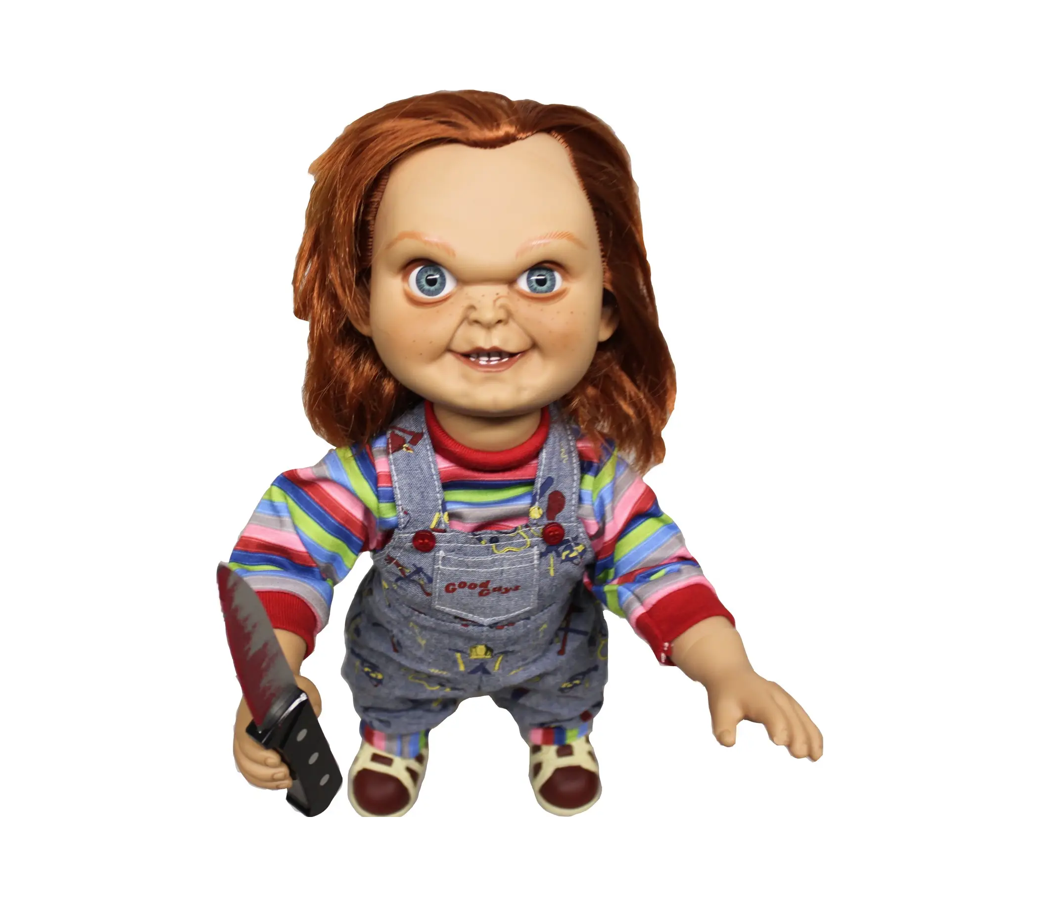 Creepy Doll Holding a Knife