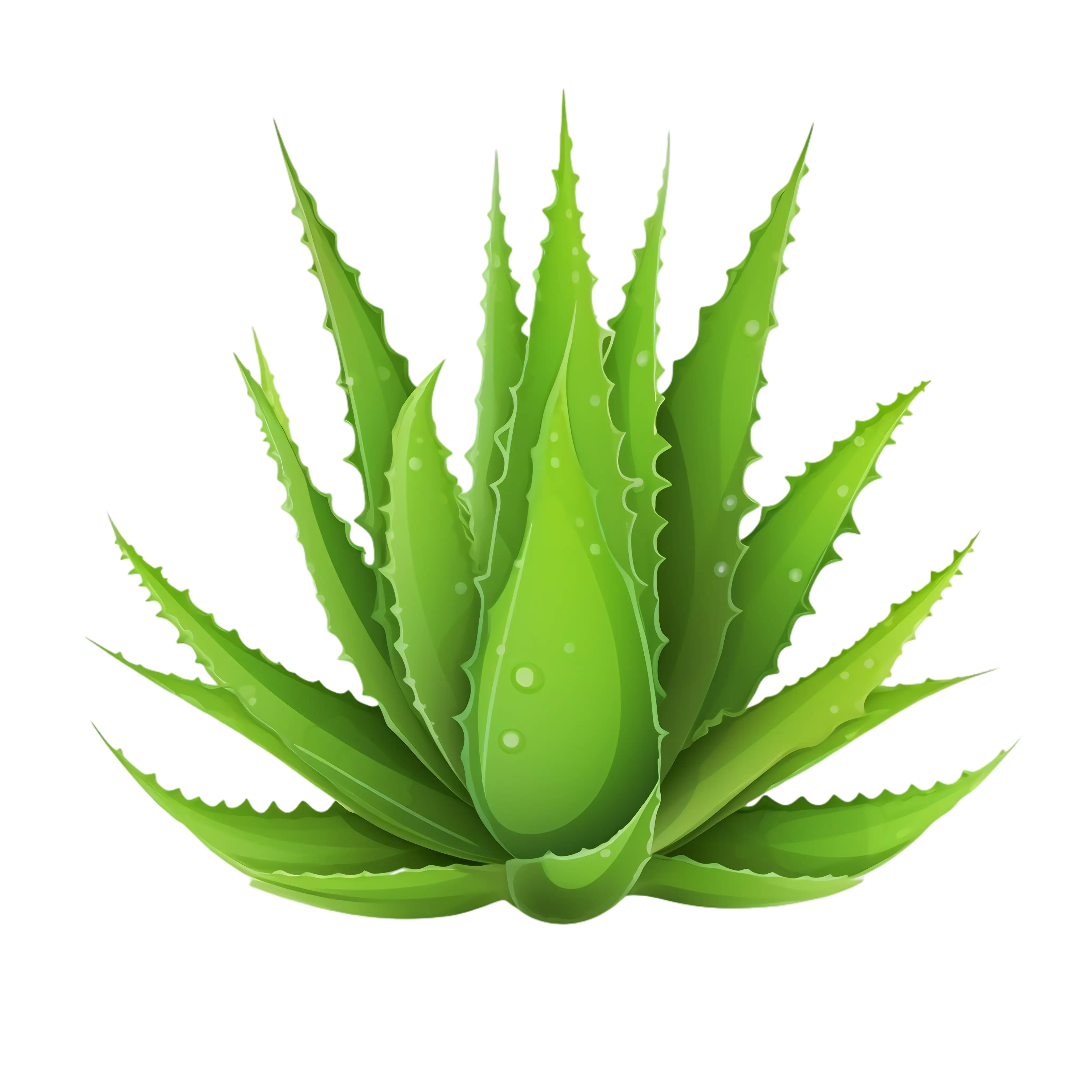 Aloe Vera Plant Illustration