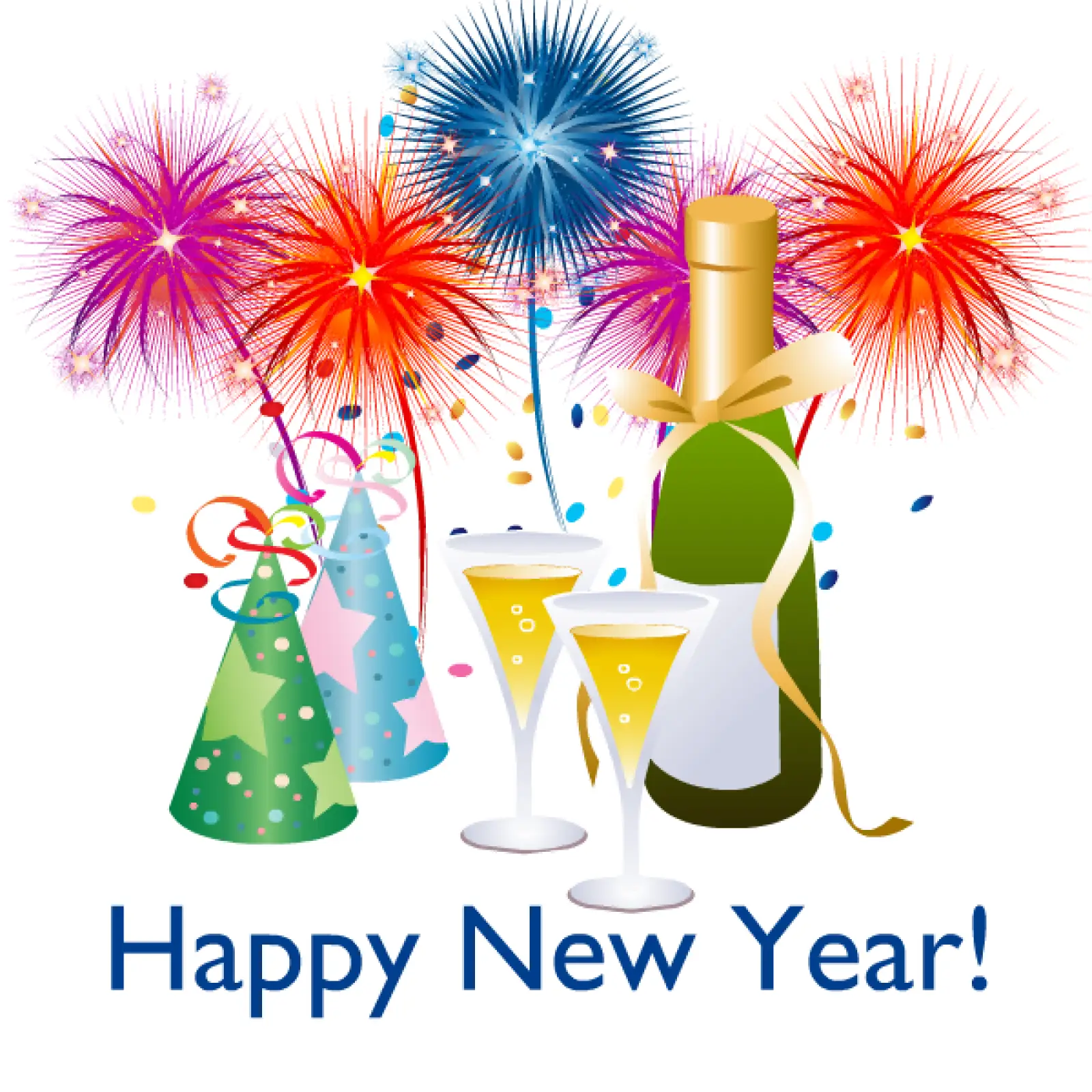 Festive New Year Celebration