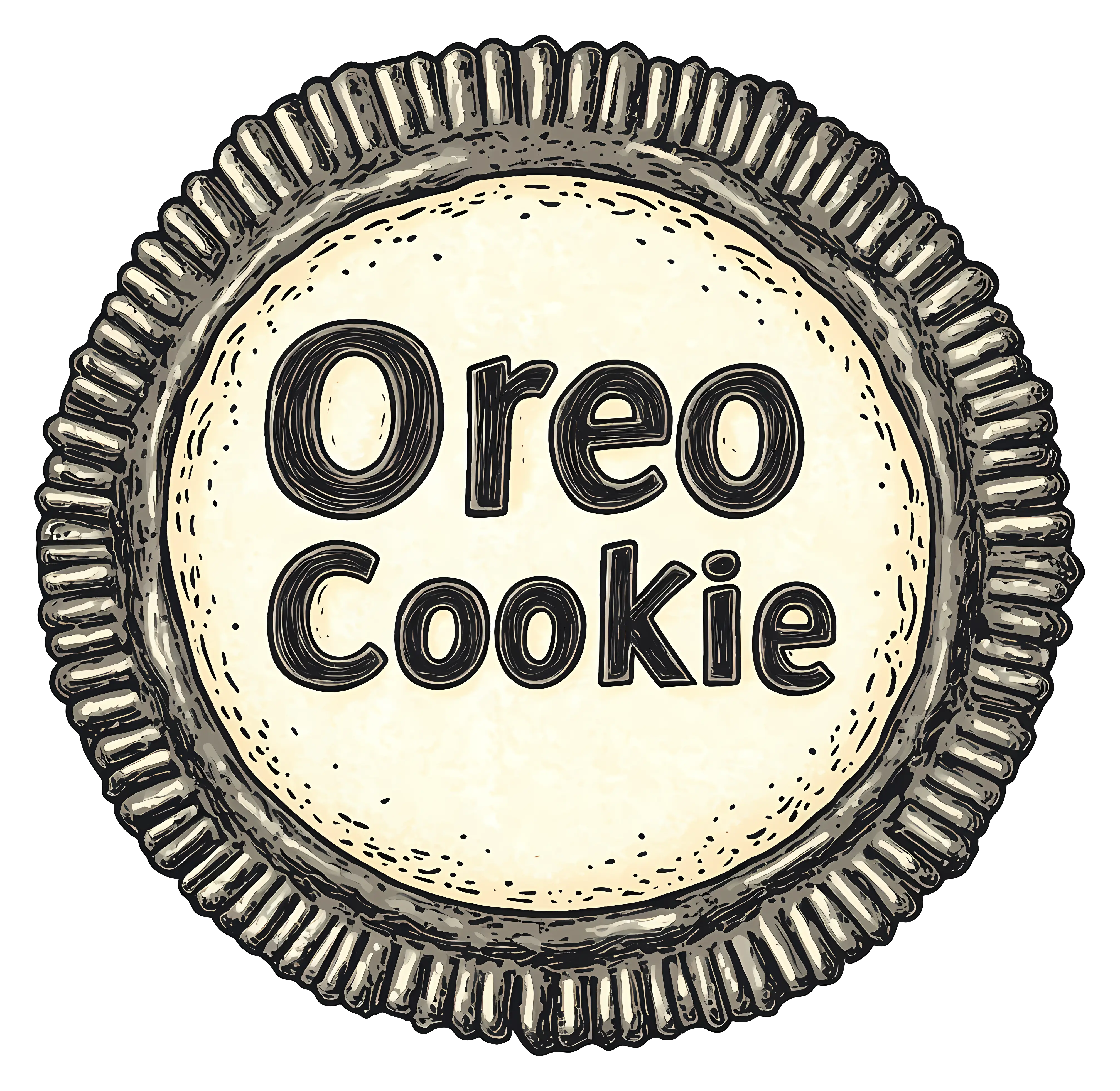 Oreo Cookie Illustration