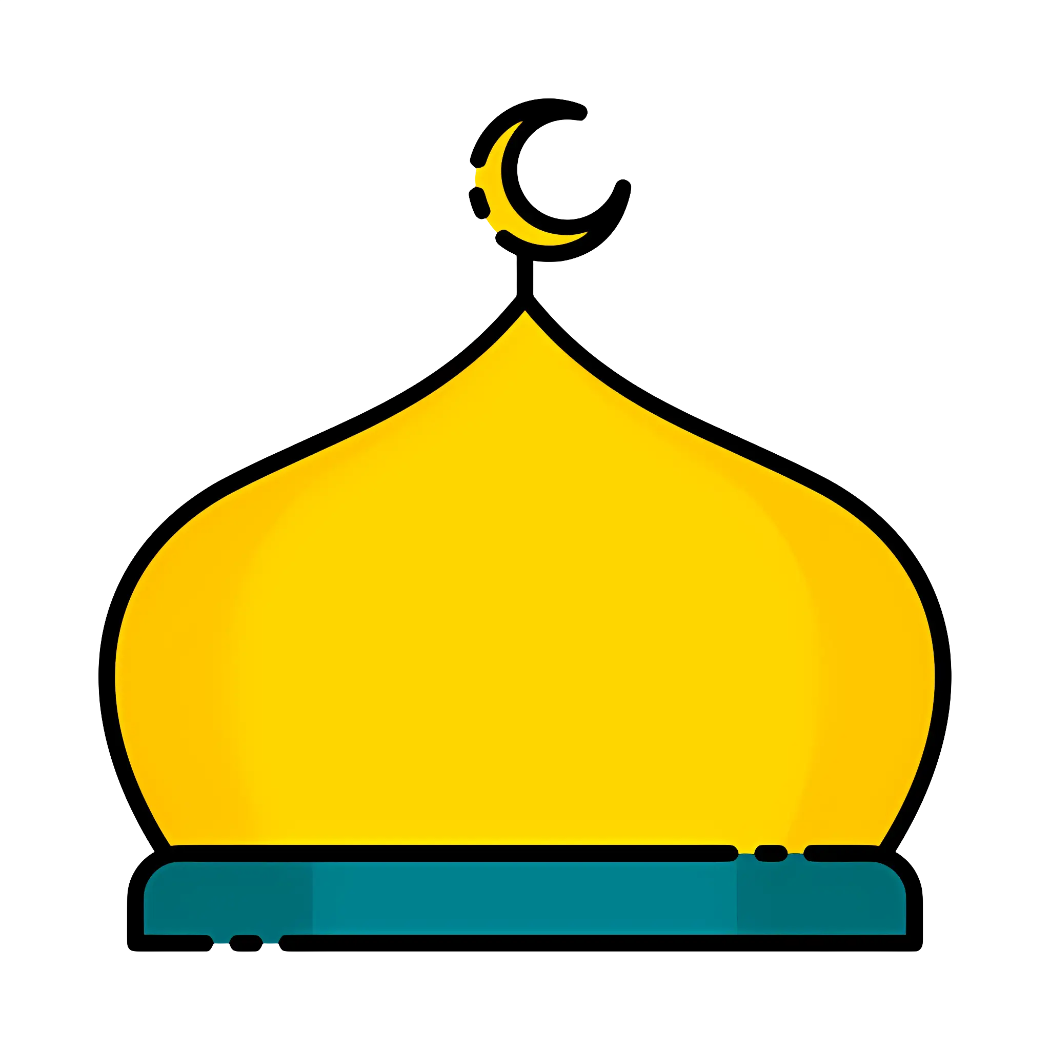 Yellow Mosque Dome
