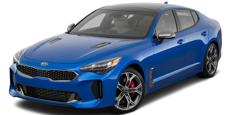 Blue Sedan Car with Sleek Design