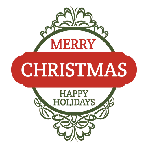 Festive Merry Christmas and Holiday Greeting Design
